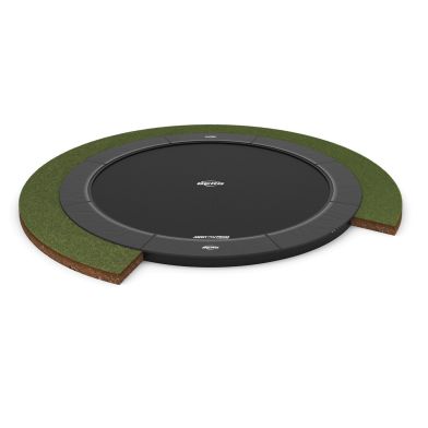 Berg Trampoline Elite Flatground 380 Grey Airflow Pro