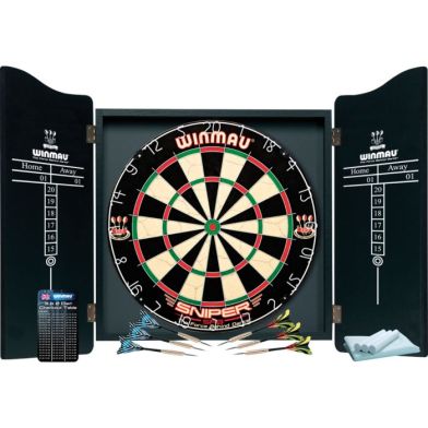 Winmau Pro Dart Cabinet With Dartset