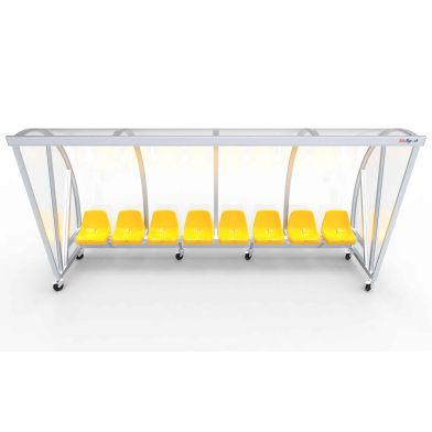 Alusport Dug-Out Verplaatsbaar 7-8 Personen DO401VZ Model D