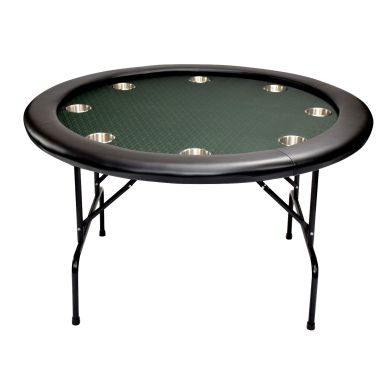 North Round Poker Table Texas 8 personnes Vert