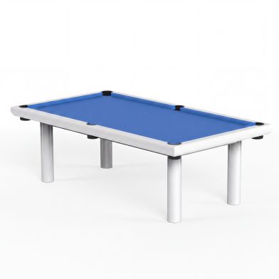 NORTH Versilia Pooltafel Outdoor Wit 8FT