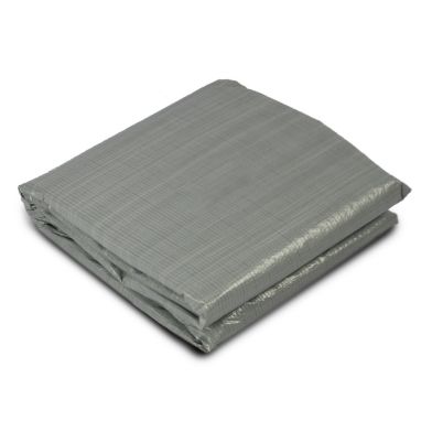 EXIT zwembad grondzeil 500x500cm - grijs