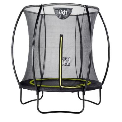 Exit Trampoline Silhouette 183 Black + Safety Net
