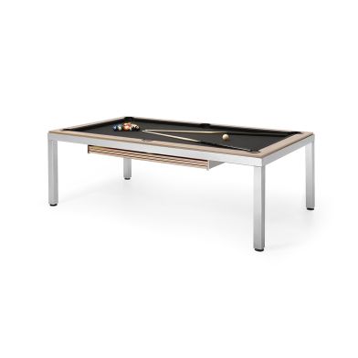 Fas Cube 7FT Table de Billard & Table à Manger Light Wood