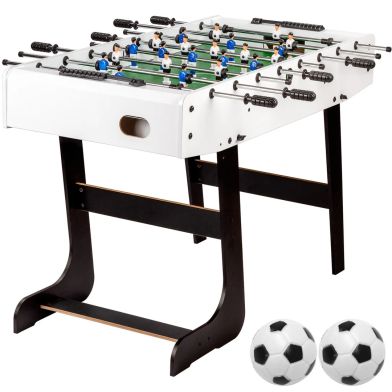 NORTH Durham Voetbaltafel Wit Foldy