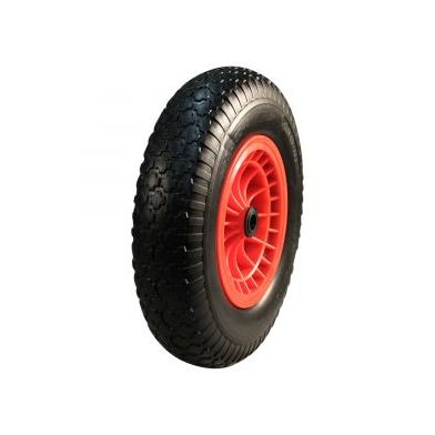 PU Band + Roue 4.00x8 + 2.50Ax8 + 20 dia Kunststof