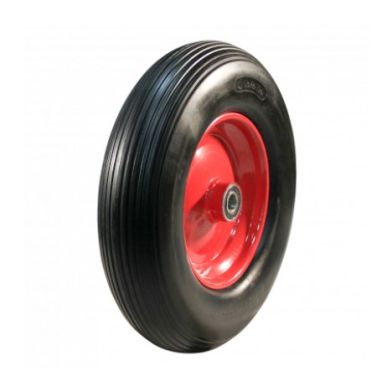 PU Band + Wiel 4.00x8 + 2.50Ax8 + 25 dia Staal