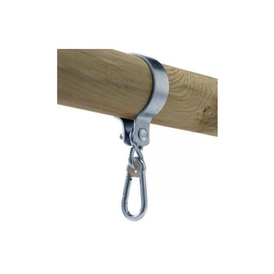 KBT schommelhaak rondom - ø 120mm - plaat 4mm