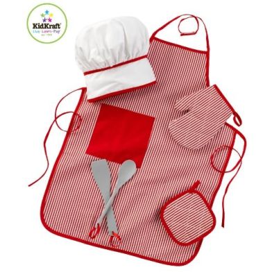 Kidkraft Tasty Treats Chef Accessoireset - Rouge