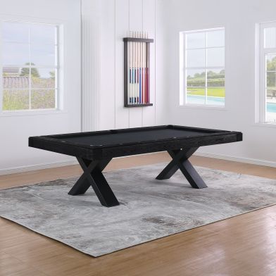 Lexor Dinner Xoon Pooltafel 7FT Zwarte Eik