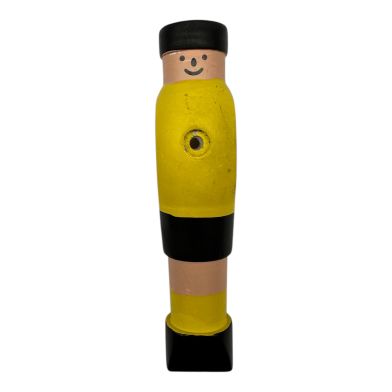 NORTH Voetbaltafelpoppen Geel Set (van 11) Houten 16MM