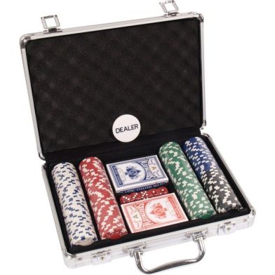 Pokerset Koffer Aluminium 200 Chips