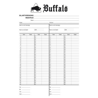 Score Pad For 60 beurten