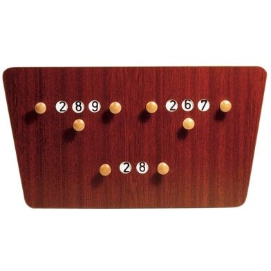 Tableau d'Affichage Carambole X3 vlinder - 62 x 33 cm