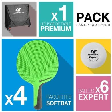 Cornilleau Family Pack Tennis de Table Set Extérieur