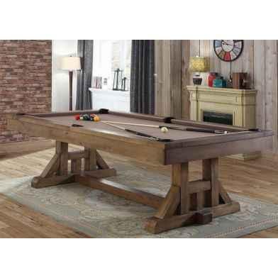 Top Table Lexor Pool Table Timber 8FT
