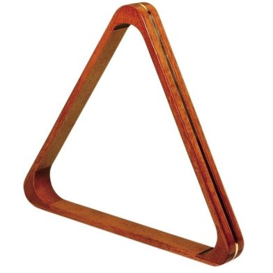 Triangel Snooker 52.4mm Hout/Messing Deluxe 