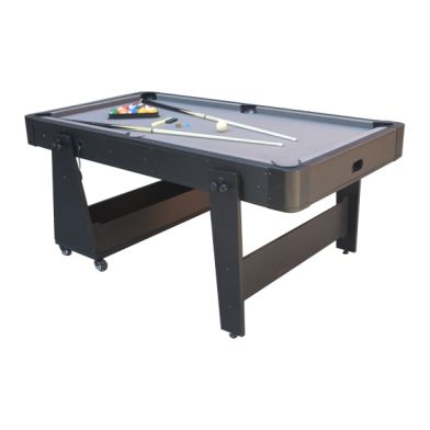 TopTable Magiq Easy-Mobile Pool Table 6,5FT Black