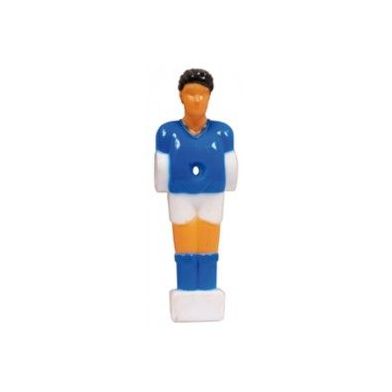 Voetbaltafelpop Blue / White 13 mm