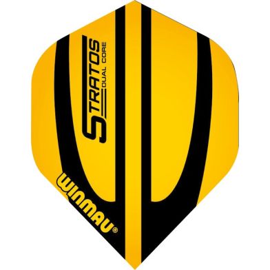 Winmau Mega Standard Stratos Yellow dart flights