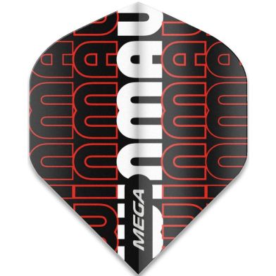 Winmau Mega Standard Winmau Logo Rouge dart Flights