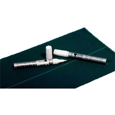 Witte markeerstift Billiard Cloth