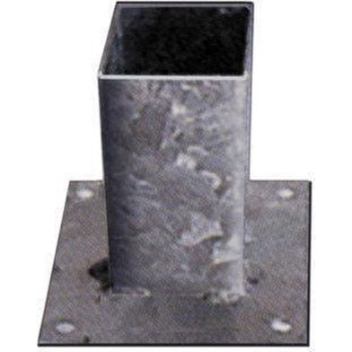 WoodVision Vloerpaalhouder Verzinkt 7 x 7 x 15