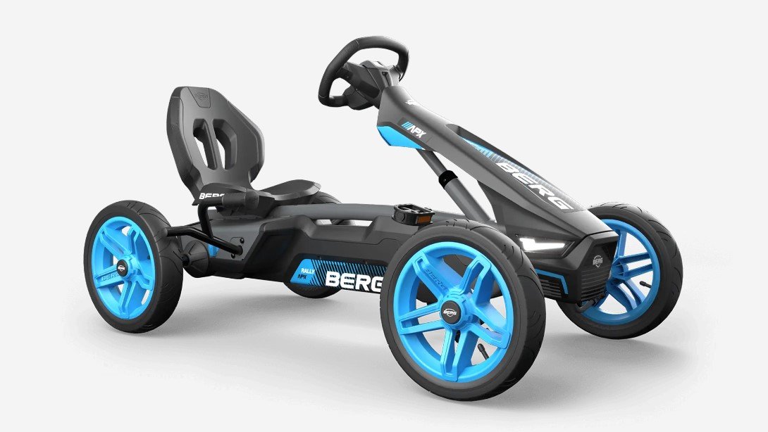 Kart à pédales BERG Rally APX Blue - Nouveau modèle - 4 à 12 ans