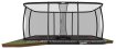 BERG Ultim Pro Bouncer FlatGround Trampoline 5x5 + Safety Net Deluxe XL miniatuur