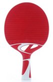 Raquette de tennis de table Cornilleau Tacteo 50 rouge d'extérieur miniature
