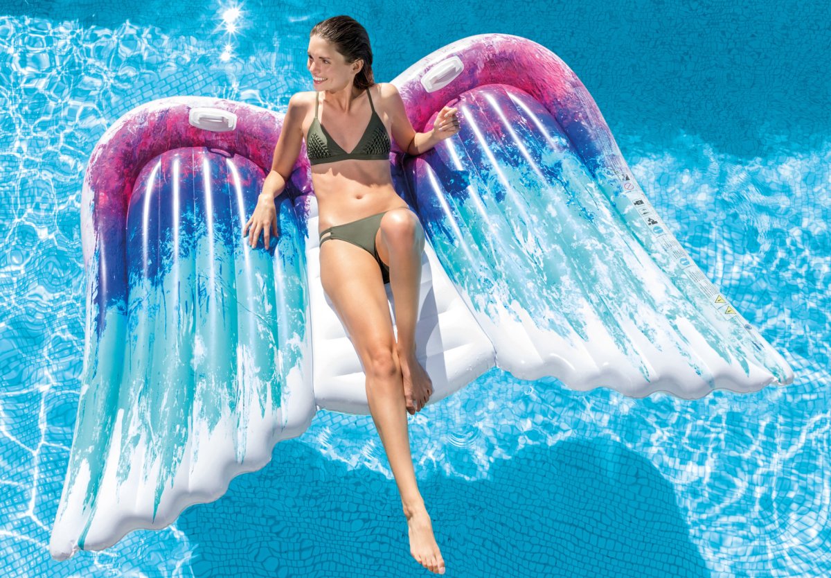 Intex Matelas gonflable Angel Wings