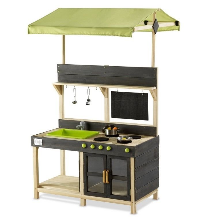 Cuisine d'extérieur en bois EXIT Yummy 300 - naturel