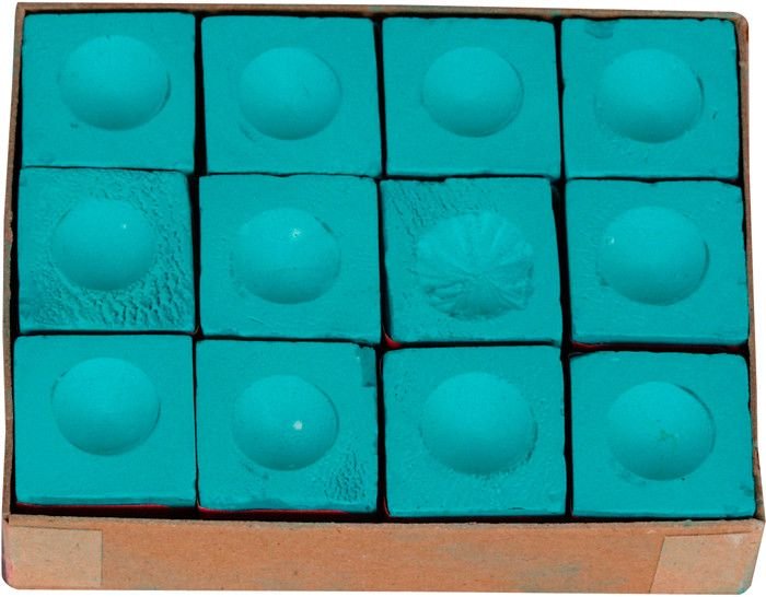 Triangle Chalk Green, 12 Pieces