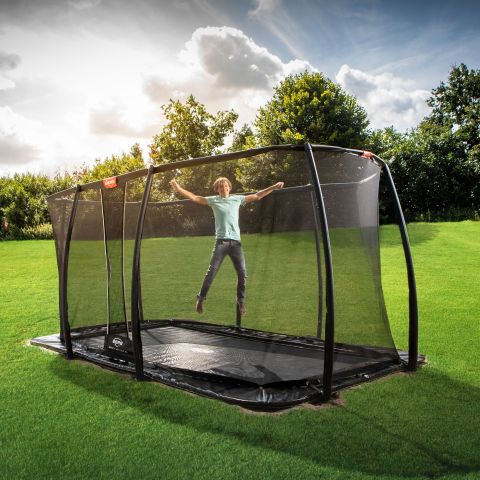 In-ground trampolines: the difference between inground and flatground