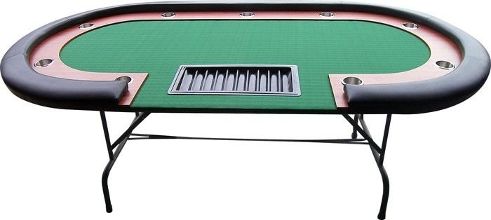 Buffalo Poker Table High Roller Black