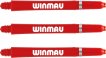 Tiges de fléchettes Winmau Nylon Signature - Rouge - Moyen - (1 jeu) miniature