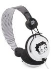 BETTYBOOP.STEREO.HEADPHONES.noir/blanc miniature
