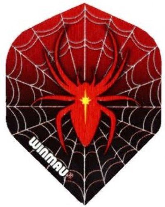 Winmau Mega Standard Red Spider Dart Flights