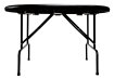 NORTH Table de poker Texas Bleue Ronde 8 personnes miniature