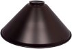 Abat-jour de rechange pour lampe de billard 37 cm, noir miniature