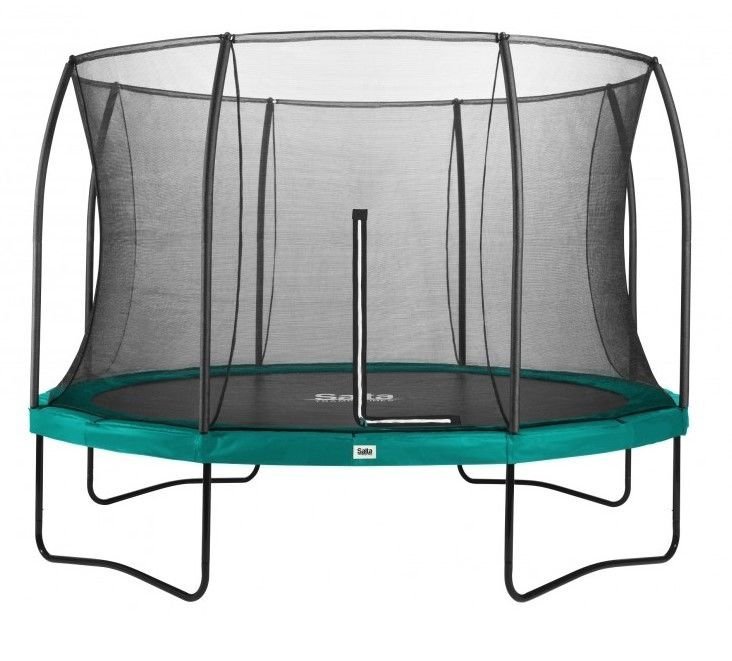 Trampoline Salta Comfort Edition 366 verte + filet de sécurité