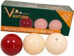 Carom ball set Ventura Dark red thumbnail