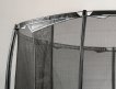 North Explorer Regular Trampoline 360 Rond Noir + Filet de sécurité miniature