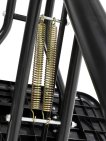 Panneau de basket EXIT Galaxy mobile sur roues avec anneau de dunk - black edition miniature