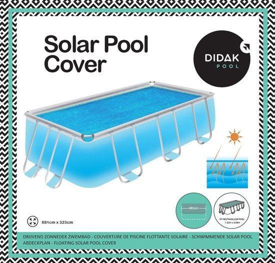 Didak Pool Solar Cover for Powersteel Rectangular - 7.32 m