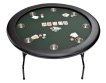 NORTH Texas Round Poker Table Green 8 Players thumbnail