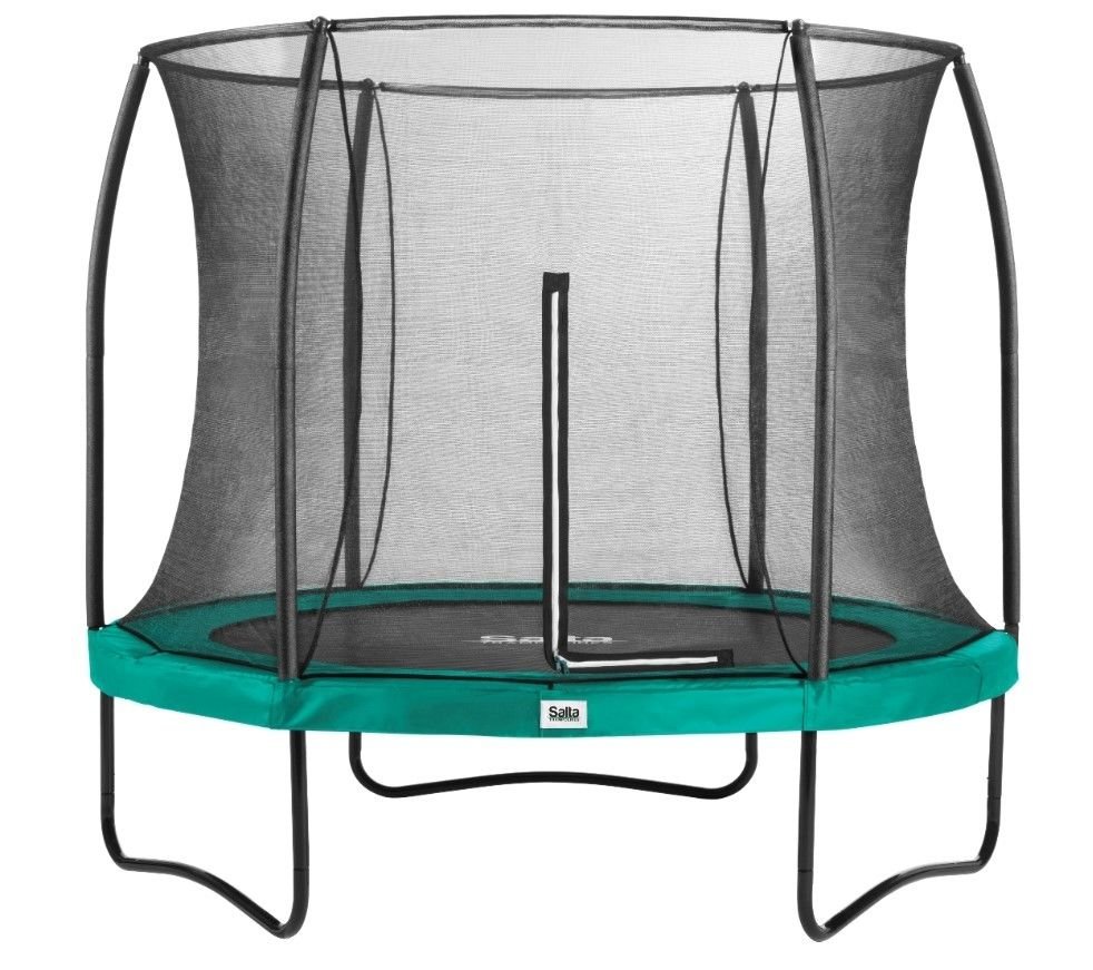 Trampoline Salta Comfort Edition 213 verte + filet de sécurité