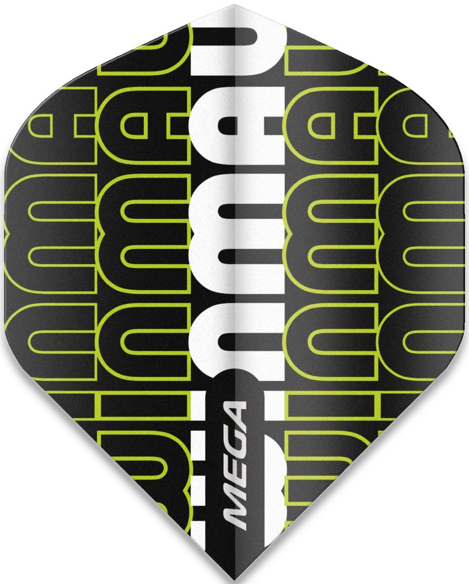 Winmau Mega Standard Winmau Logo Green Dart Flights