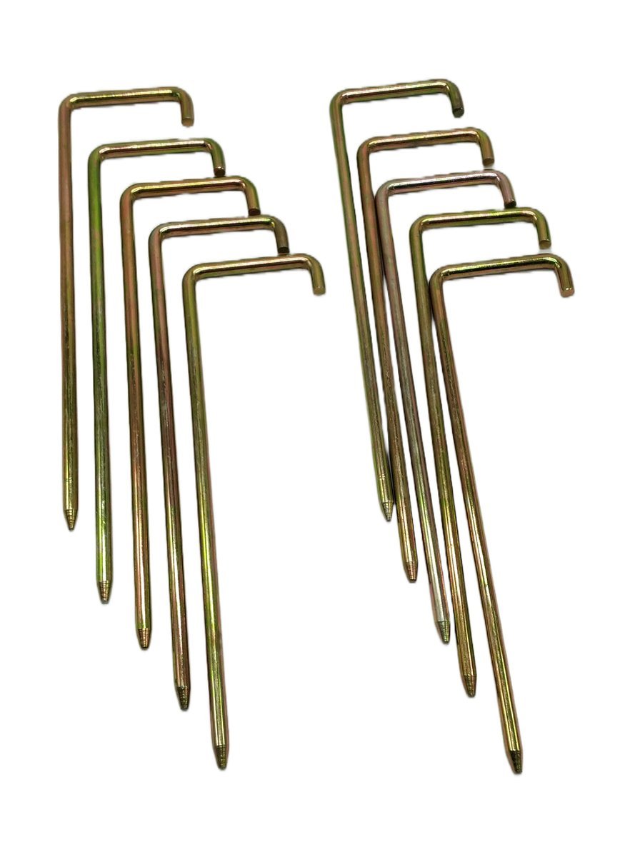 Jeu de piquets de tente