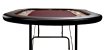 NORTH Table de poker Foldy Rouge 10 personnes miniature